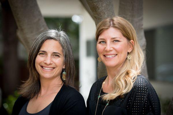 headshot of Loren Romley and Kim Silsby