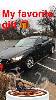 '17 Mazda 6 Touring .. Christmas gift to myself.. Thank You Cesar for all your help !!