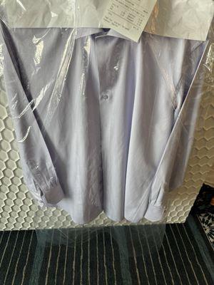 Dress shirt pressed