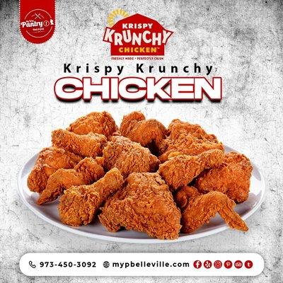 Food is symbolic of love when words are inadequate
 Order Now to get discount:- https://mypbelleville.com/menu/
 #krispychicken