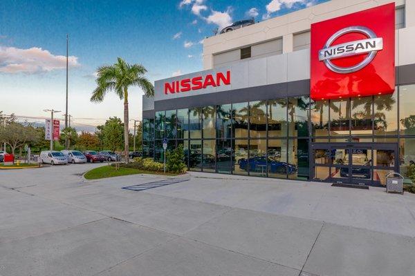 Weston Nissan entrance