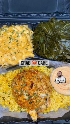 All Lump Crab!! Big Moe's Crab Cake Dinner