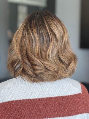 Caramel highlights