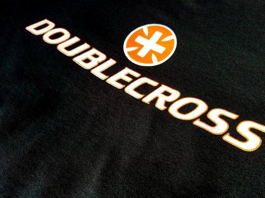 Double cross BMX 2 color full front print