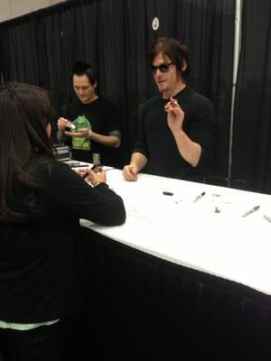 Norman Reedus making some teenage girl swoon.