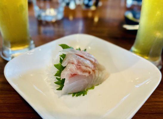 Striped Bass Sashimi