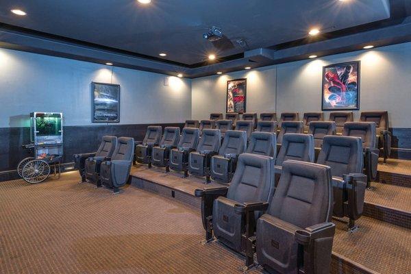 Theater at The Madison at Town Center Apartments in Santa Clarita CA