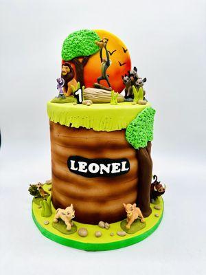 Lion king cake