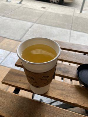 Warm Yuzu tea