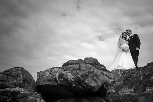 Manor Park In Larchmont offers great locations for wedding portraits but they require a permit before you shoot.