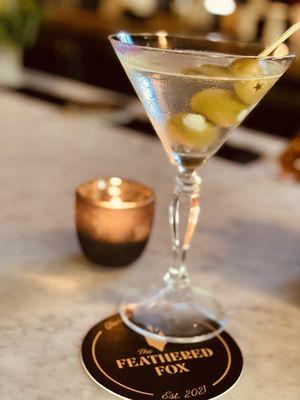 Excellent martini.