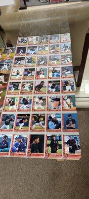 Uncut cards