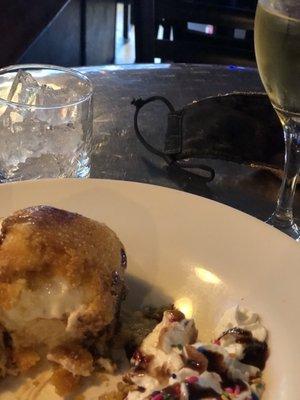 Fried Ice Cream and Pinot