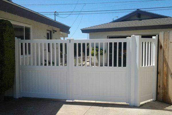 RV gate 40/60% split opening (Huntington Beach)