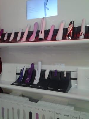 The Ovo display... this line offers a 15 year warranty on their products!