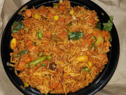 Vegetable biryani