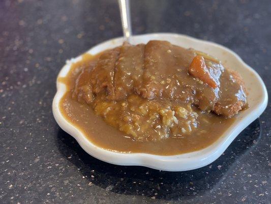 Chicken katsu curry