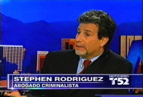 Stephen G. Rodriguez on Telemundo 52