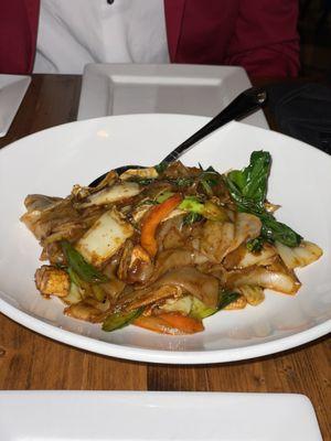 Chili noodles with tofu