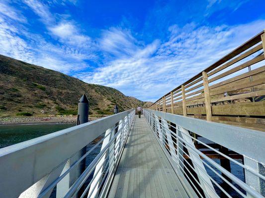 Disembarking at the Scorpion Ranch landing