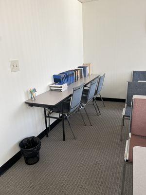 Reading room