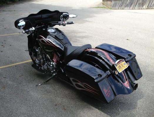 V Star 1100 Bagger