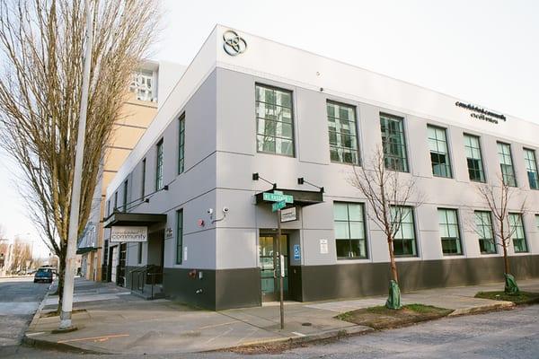 CCCU Lloyd Branch & Admin Office located at NE 6th and Hassalo off Grand.