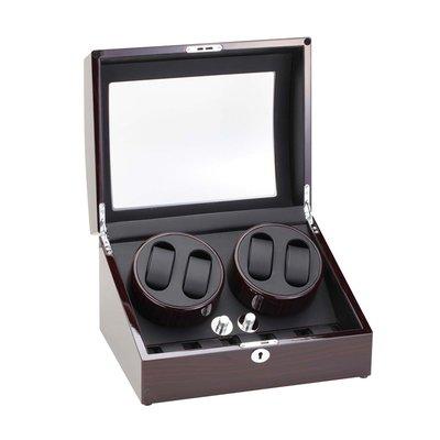 CHERRY/EBONY 4-WATCH WINDER Item Number: WW402