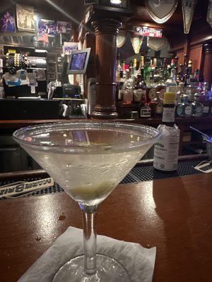 Dirty martini