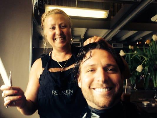 Always a smile here at International Hair. Always make me look my best!