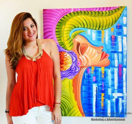 Miami Artist Laelanie Larach