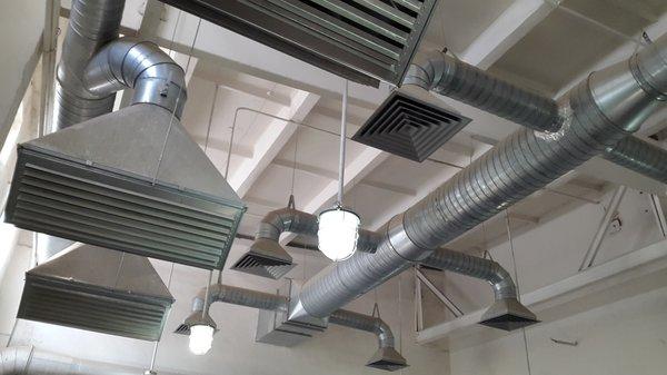 Factory Duct Work - Installation and Maintenance