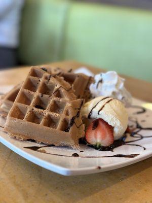 Churro waffle