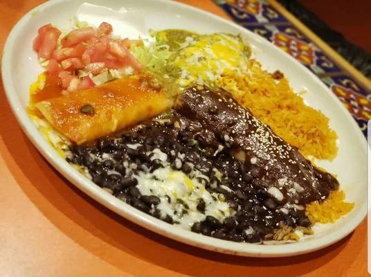 Cancún enchiladas