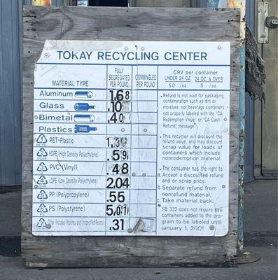 Tokay Recycling Center