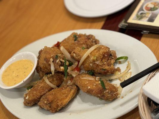 A9. Crispy Fried Chicken Wings