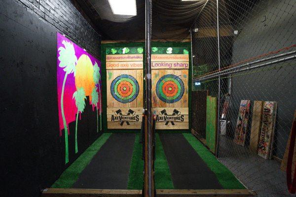 Check out our newly renovated space! Best Axe Throwing Space For Parties, Corporate Events, Team Building, Dates and More!