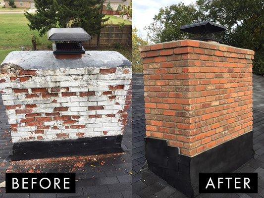 Chimney rebuild