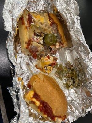 Nasty delivery man. Bad delivery experience. As well ass no meat in my cheesesteak all onions, peppers & soggy bread