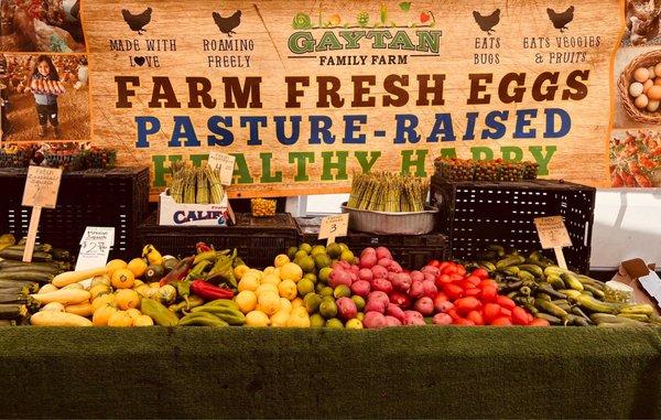 Farm fresh eggs from Gaytan Family Farm