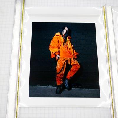 A print of Billie Eilish we produced for Markus Klinko on Fuji Pearl paper using our Lightjet Digital C-Type process.