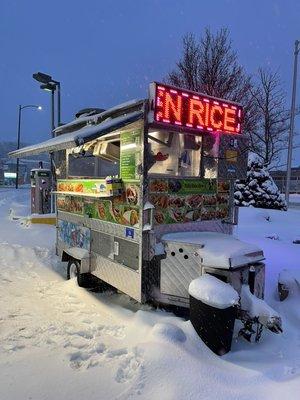 We r here to serve u guys during every kind of weather come taste give us a try.thanks