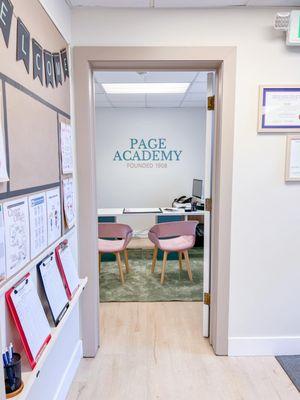 Front Lobby Entrance at Page Junior Academy