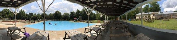 This place is known for their natural quarry swimming hike, where kids can use a rope to jump into the quarry.