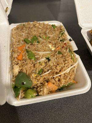 Vegetable fried rice