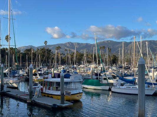 Santa Barbara Harbor provides monthly berthing for approximately 1,100 vessels.