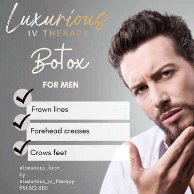 Botox treatment areas