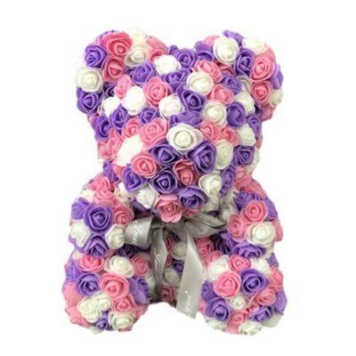 Assortment of Rose Bears: White, Red, Pink, Multi-Color Starting at $16.99