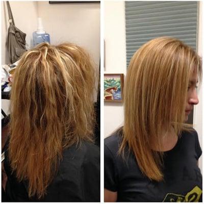 Marcia Teixeira Keratin Treatment, 3 Deluxe Color, and Highlight