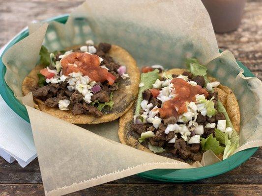 Panuchos de asada. So good!